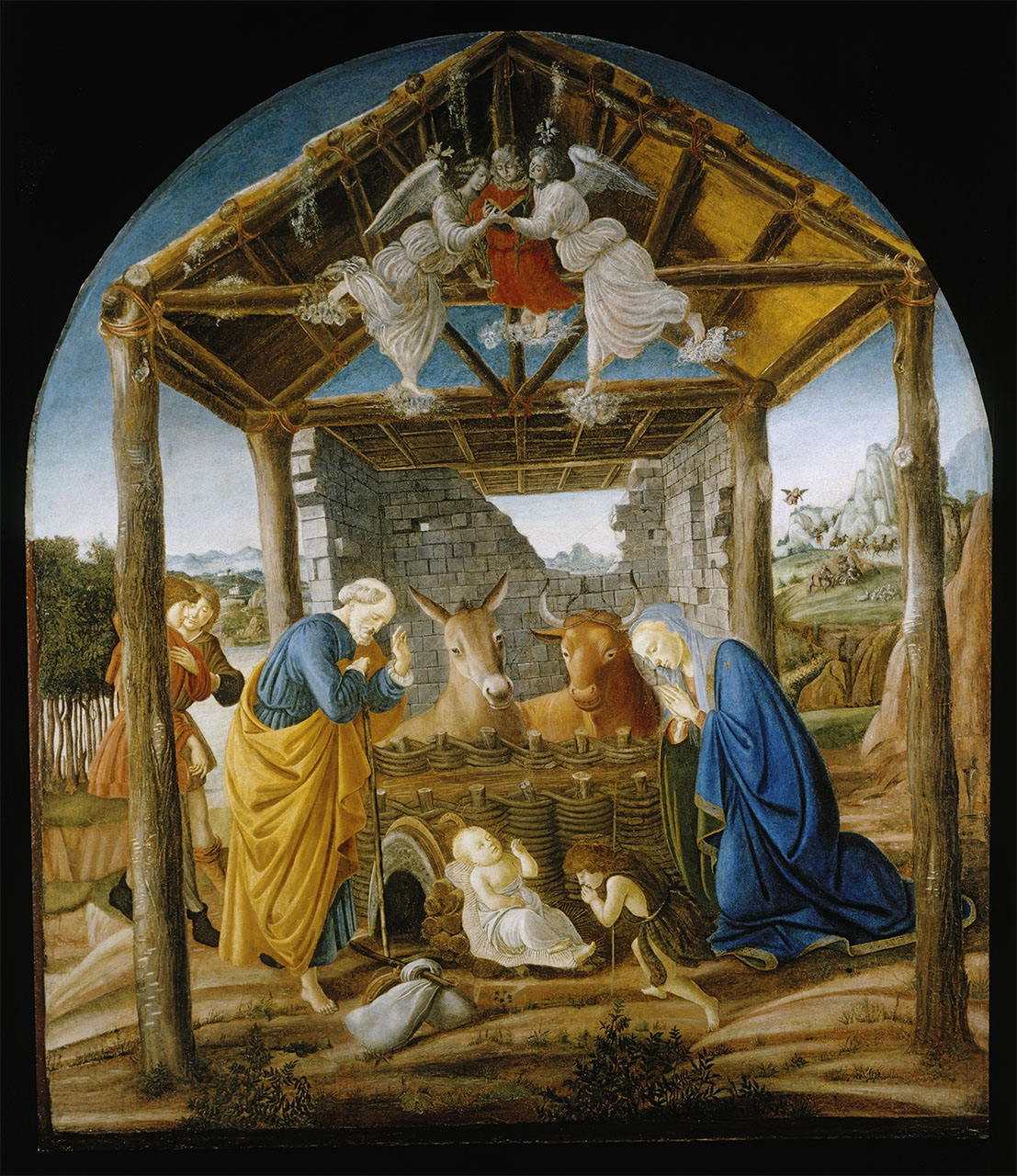 Nativity of Jesus, c. 1473-1475, by Botticelli